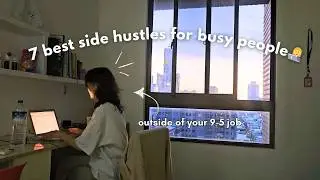 7 Online Side Hustles For Busy People (with a 9-5 job)👩&zwj;💻
