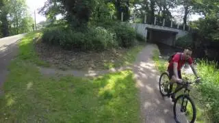 Riding from Byfleet & New Haw to Woking