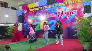 New Year Fusion Dance with friends #harshitasolleti