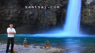 Waterfalls near Nordegg, Alberta
