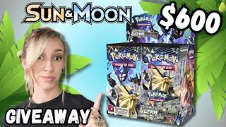 *$600 ULTRA PRISM BOOSTER BOX* Pokemon Card Opening!!! PART ONE!! GIVEAWAY!!
