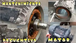 PREVENTIVE SERVICE (ENGINE) - THIS IS HOW I DO IT #electricmotor #electricity