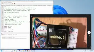 3-wire 9-bit SPI ST7789 TFT with FT6236 capacitive touch on ESP32-S3-Zero/CircuitPython