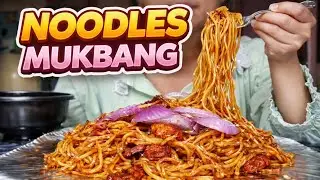 ASMR Noodles Mukbang | Shanaya Foodie#firstmukbang #foodlovers 
