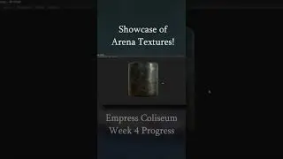New Textures for Arena! - Empress Coliseum #shorts #gamedev #roguelike #unity #indiegame #texture