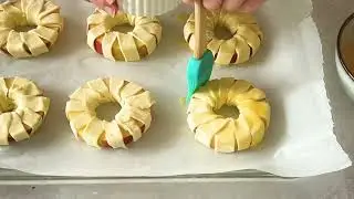 🍎 Яблоки в Слоеном Тесте | Самый простой десерт! Всего 2 ингредиента!