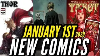 NEW COMIC BOOKS RELEASING JANUARY 1ST 2020 MARVEL & DC COMICS PREVIEW COMING OUT THIS WEEKS PICKS