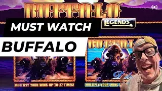 Experience an Amazing Buffalo Slot Session! Buffalo Deluxe!
