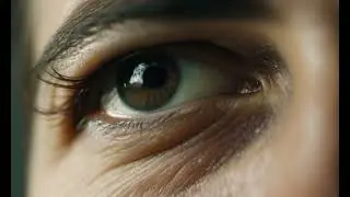 Captivating Close Up of a Woman's Eye with Stunning Detail