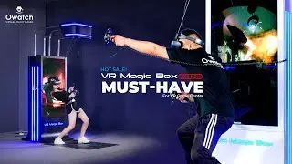 Owatch VR Magic Box - A Self-service Commercial VR Standing Platform for Amusement playground