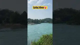 Satluj River 🌺❤️&zwj;🩹 #satluj #river #canal #punjab #explore #viral #trendingshorts