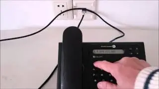 How to set up Alcatel Lucent IP phone 4018