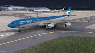 Aerolines Argentinas arrived at PRG | World of Airports Gameplay 