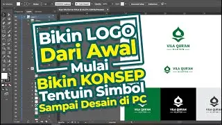 Bikin Logo dari Awal, Mulai Bikin Konsep Tentukan Simbol Sampai Desain di PC