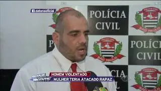 Rapaz diz ter sido violentado por mulher em Praia Grande