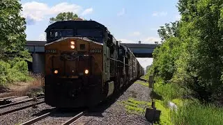 CSX 5231 leads M277 west