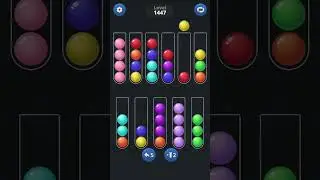 Ball Sort by Infinite Joy: Levels 1446, 1447, 1448