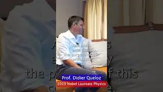 Prof. Didier Queloz, Nobel Laureate in Physics on FLOGEN SIPS 2022 (part 1)