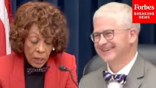 Maxine Waters Celebrates Patrick McHenry's Time As Chair Of The Financial Services Committee