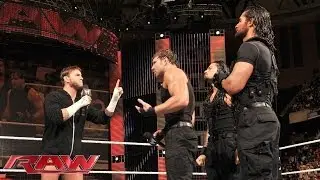 CM Punk хочет сразиться с одним из участников The Shield: Raw, 30 декабря 2013 г.