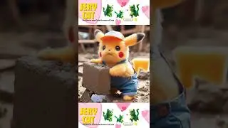 Explore Pikachu's Hard Day at Work #pikachu #pikachufunny #pokemon