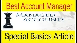 Best Account Manager Of The World | Special Tani Forex basics Tutorial in Urdu and Hindi