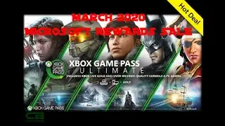Microsoft Rewards Xbox Game Pass Ultimate Sale March 2020 - Up to 30% Off?! Is it a Good Value?