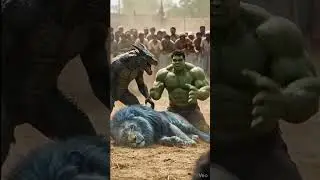 Hulk and Blue Lion v/s Green Loki 🦁|HULK aur Blue Lion jite paise 💰