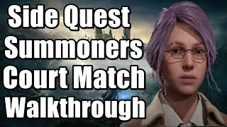 Hogwarts Legacy Side Quest Summoners Court Match 1 Full Walkthrough