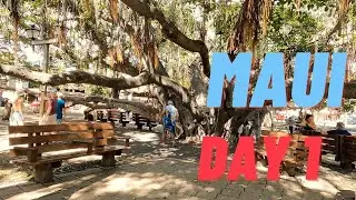 Exploring the Lahaina Town | Front Street, Banyan Tree, & Keaka Beach.