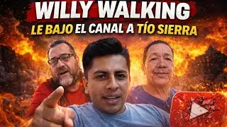 🔥 POLÉMICA TOTAL: Willy Walking tumba el canal de Tío Sierra#viral #trending #YouTube #elsalvador