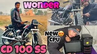 New😍Computer 🖥️ In Home !! Cd😱100 ss👹Modified🤩Bike !!
