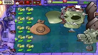 Gatling Pea Vs Dr.Zomboss - Who Will Win? PVZ FullGameplay 