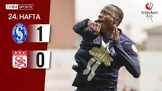 Sarıyer (1-0) Sivasspor | 24. Hafta Ma&ccedil; &Ouml;ZETİ | Trendyol 1. Lig - 2025/26