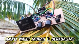RAKIT AMPLI WALET SENDIRI HASIL JERNIH, ANTI NOISE DAN RESPON MANTAP