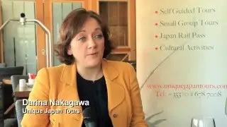 Darina Nakagawa, Unique Japan Tours, Travel Industry Road Show, March 2016 - TravelMedia ie