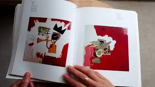ASMR Basquiat Book Flip