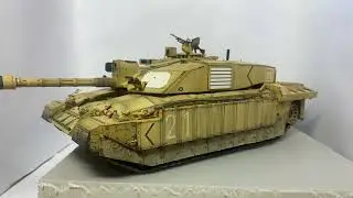 Billing Main Battle British tank Challenger 2 Desisted Tamiya