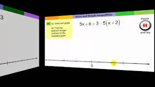 Solving Inequalities with variables on both sides.