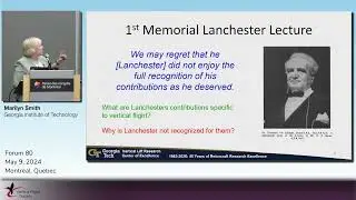 Forum 80 History: FW Lanchester: Forgotten Contributions to Rotorcraft Aerodynamic Theory &  Design