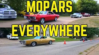 Moparfest Roll-Ins | Massive Mopar Car Show Arrivals 2025