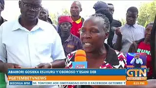 Parents of Esani primary in Nyamira protest over headmaster's leadership style.