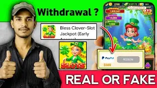 Bless Clover Slot Jackpot Real Or Fake | Bless Clover Slot Jackpot Review |Bless Clover Slot Jackpot