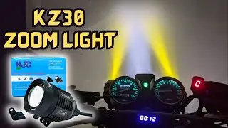 HJG Cree KZ30 LED Zoom Lights Installation | Aux Led Fog Lights