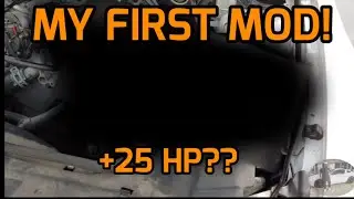 My First Performance Mod to My Mustang! Airaid Cold Air Intake