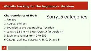 02. Introduction to Ip address and Network Ports | Website hacking for the beginners | Hackium