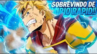 SOBREVIVENDO DE MIRIO RAPID! Habilidades, Dicas e Gameplay na Prática | My Hero Ultra Rumble