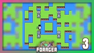 Forager | Part 3 - Found A Treasure Chest and Easy Four Pillar Puzzle