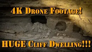 Up Close to Arizona Cliff Dwellings by Drone!! 4K!