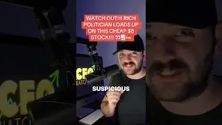 🚨 POLITICIAN STOCK ALERT: HE JUST BOUGHT THIS $8 STOCK AND I&rsquo;M GOING TO COPY HIM&hellip;